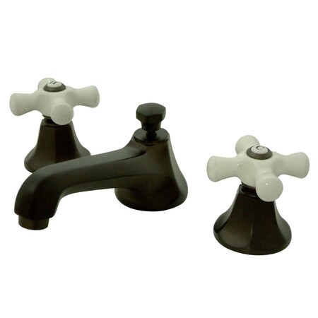 Kingston Brass KS4465PX 8" Widespread Bathroom Faucet, Oil Rubbed Bronze KS4465PX